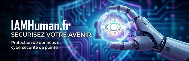 IAMHuman sécurisez votre avenir - Protection de données et cybersécurité de pointe